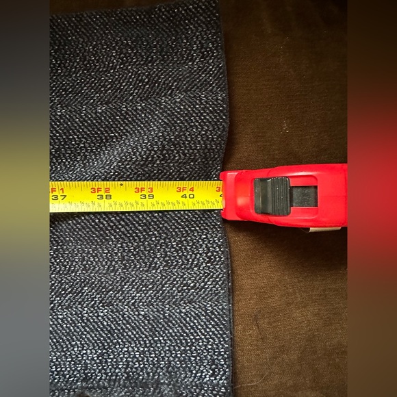 Tribal Stretch Extensible Sued Gray Wide Leg Pants W Pockets SZ 12 - Picture 11 of 11